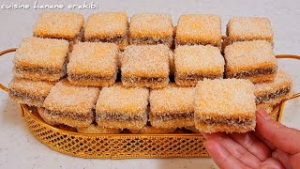 حلوة العشر دقائق بدون زبدة ببيضة واحدة 👌