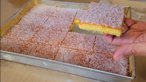 حرشة بسبوسة بثلاث نكهات عجيبة ✨ طراوة ومذاق يذوب في الفم! 😋