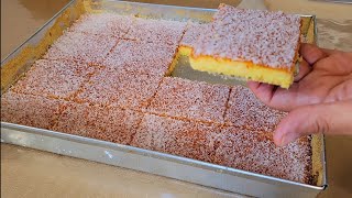 حرشة بسبوسة بثلاث نكهات عجيبة ✨ طراوة ومذاق يذوب في الفم! 😋