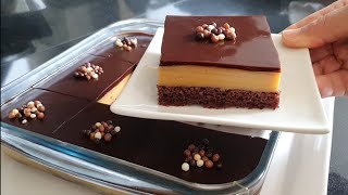 🍫 حلوى 5 ملاعق السريعة بخطوات سهلة في 10 دقائق فقط! 😍