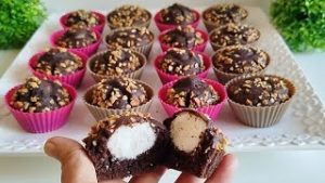 كاب كيك معمرين بالكوك بمذاق لا يقاوم، سرهم في الخفة والطراوة! 🧁🥥