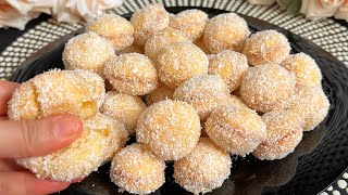 بسكويت يذوب في الفم بدون زبدة! 🍪