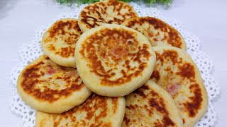 فطائر الطاسة السريعة بدون بيض وبدون فرن!
