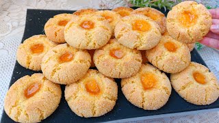 حلوة العشر دقائق بدون زبدة ولا دقيق بمذاق الحامض 🍋